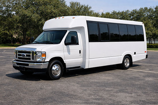 18-passenger minibus available for charter in Tysons, VA
