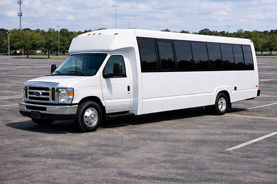 25-passenger minibus available for charter in Tysons, VA